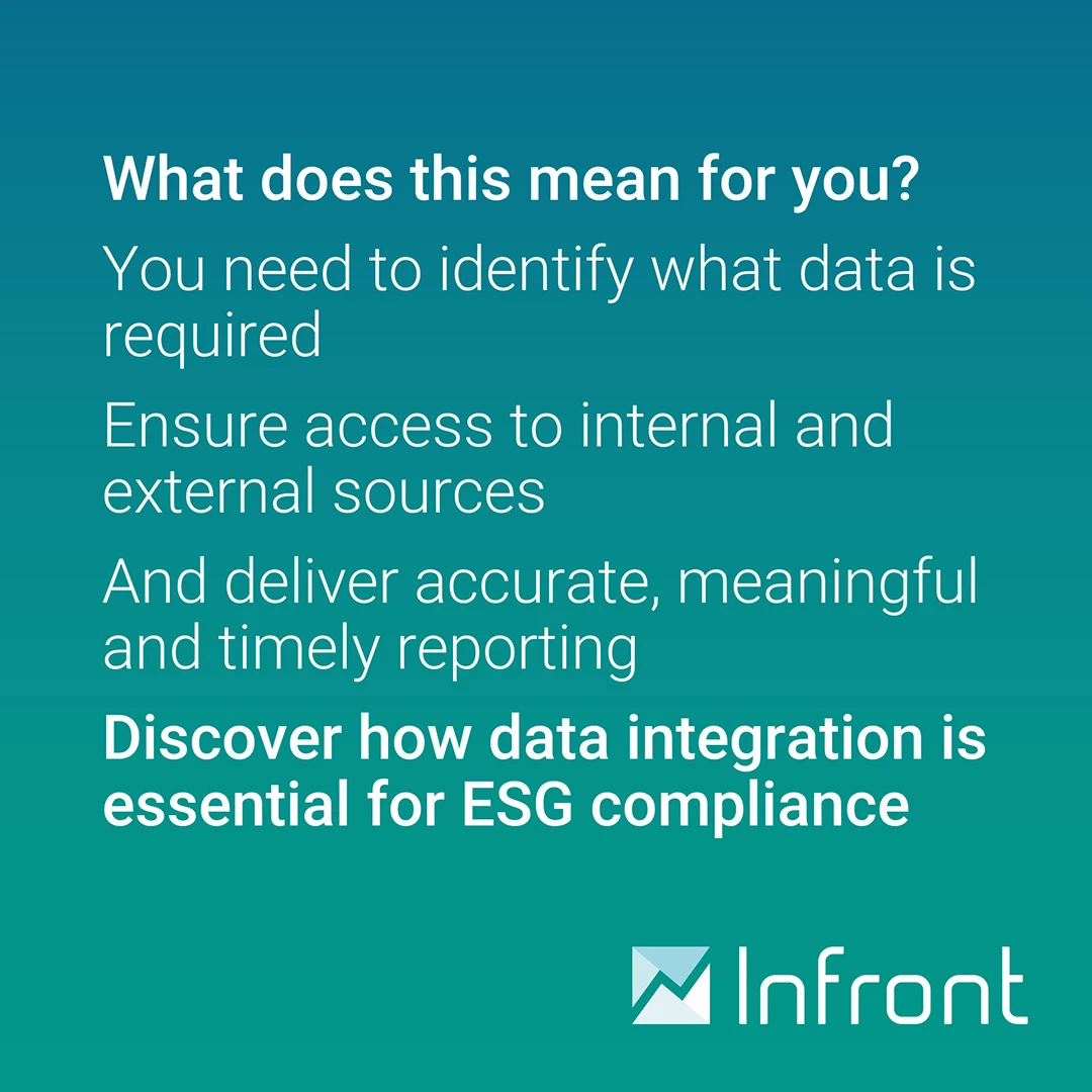 Supporting ESG through data integration | Infront